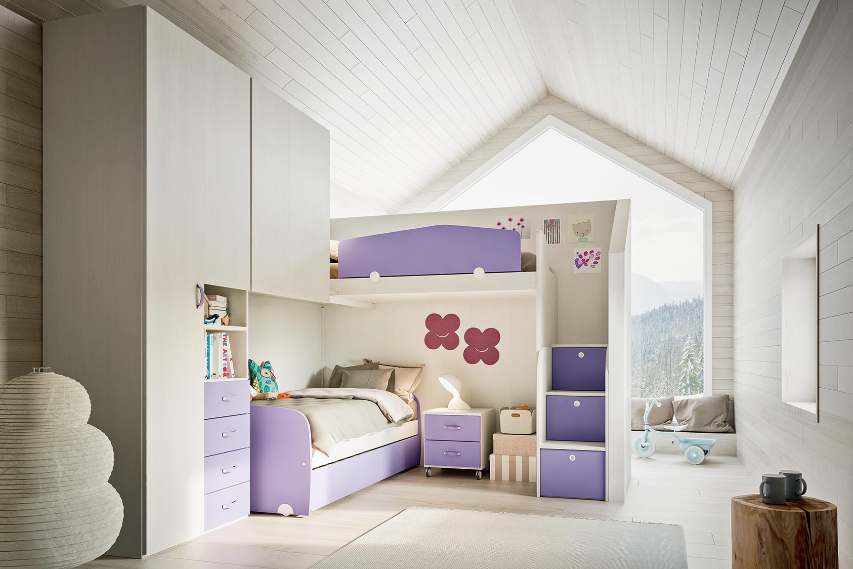 children's bedrooms with loft beds 2