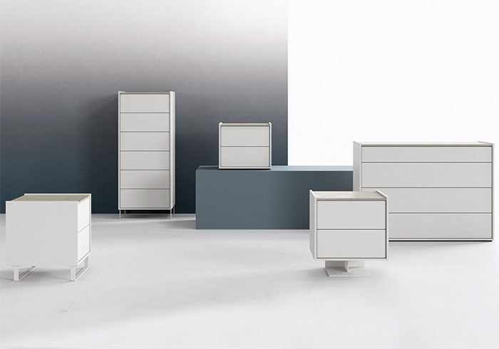 surface bedsides, drawer units and chests