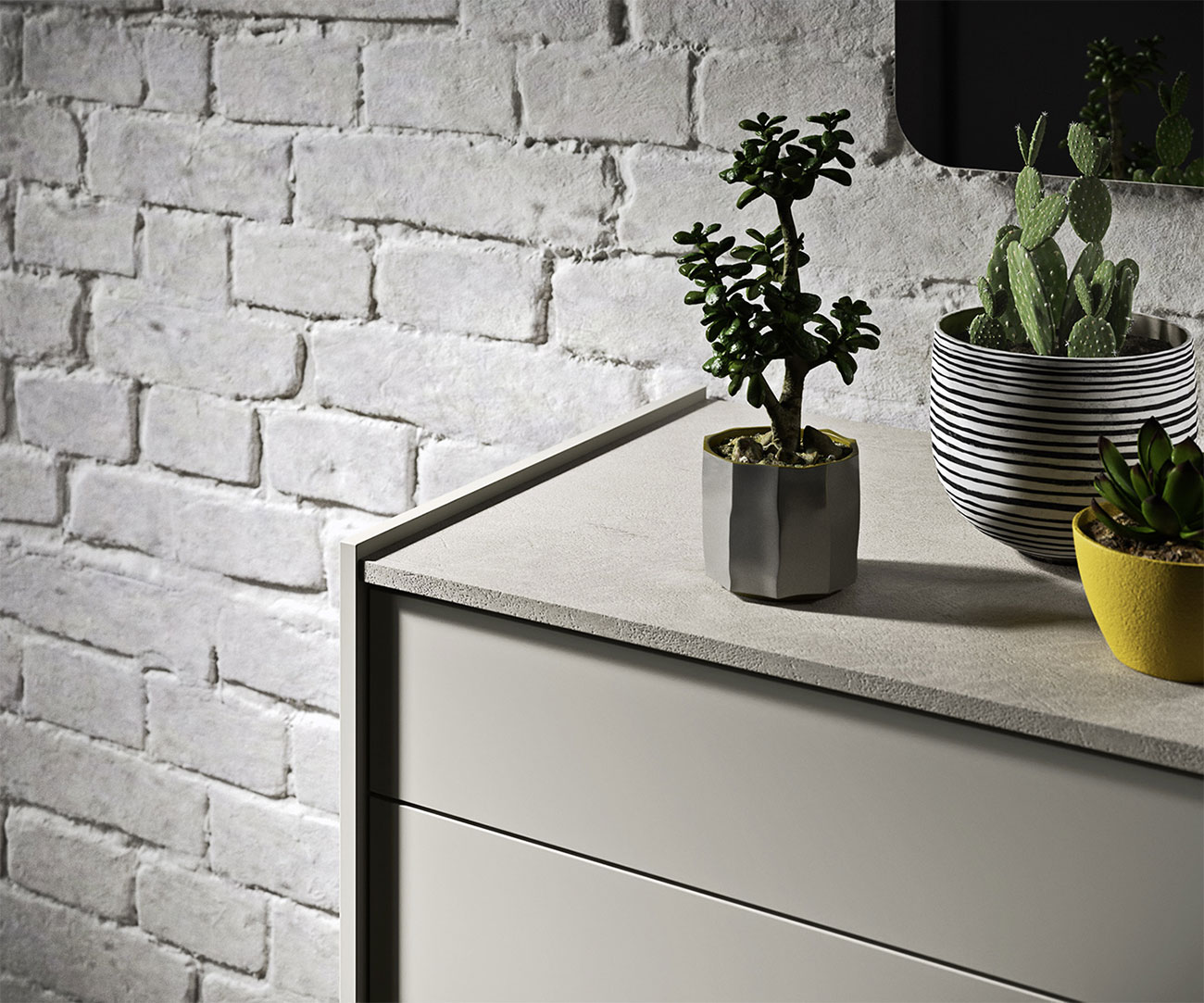  drawer units and chests with a contemporary finish