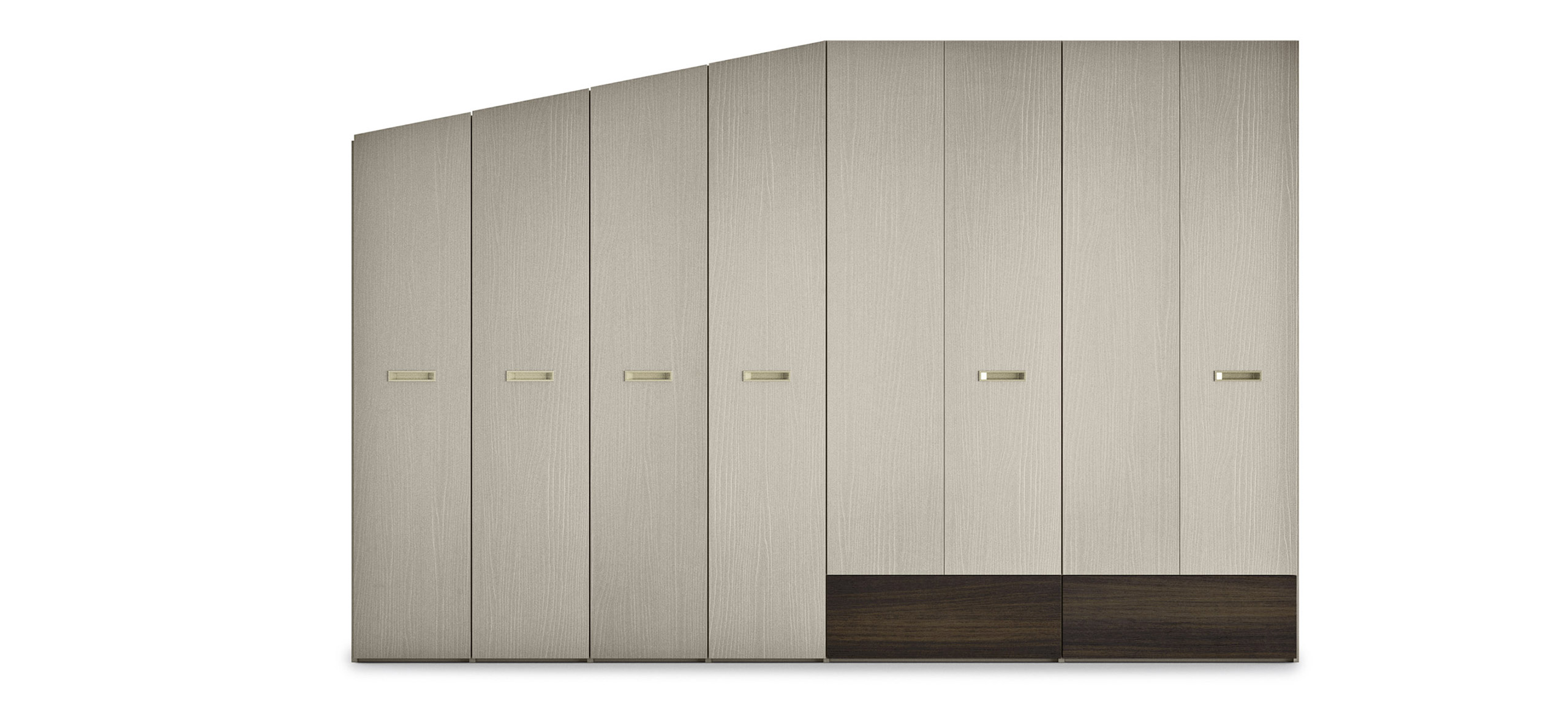 contemporary style Inserto hinged-door wardrobe 3