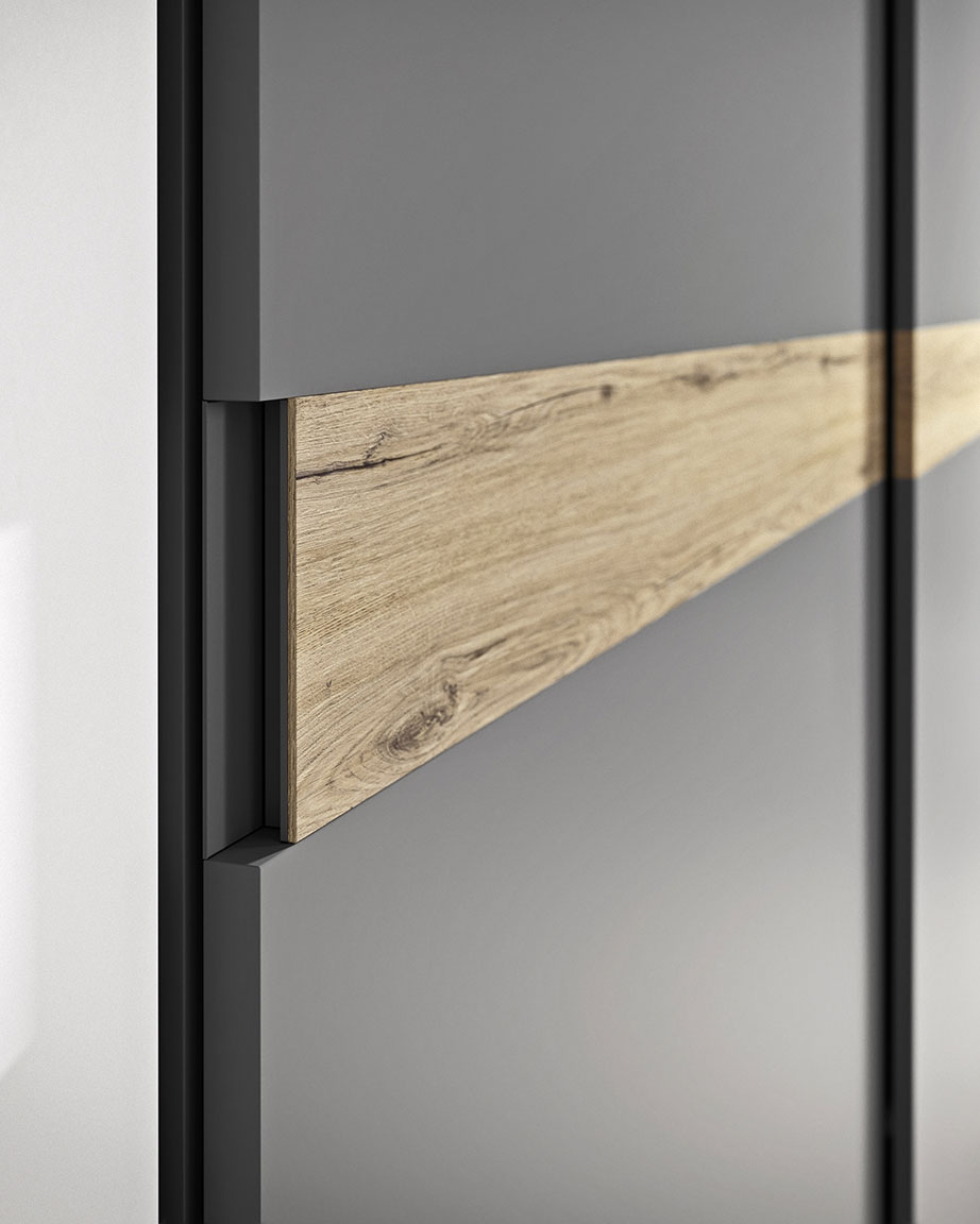 contemporary style sliding-door partition wardrobe 2