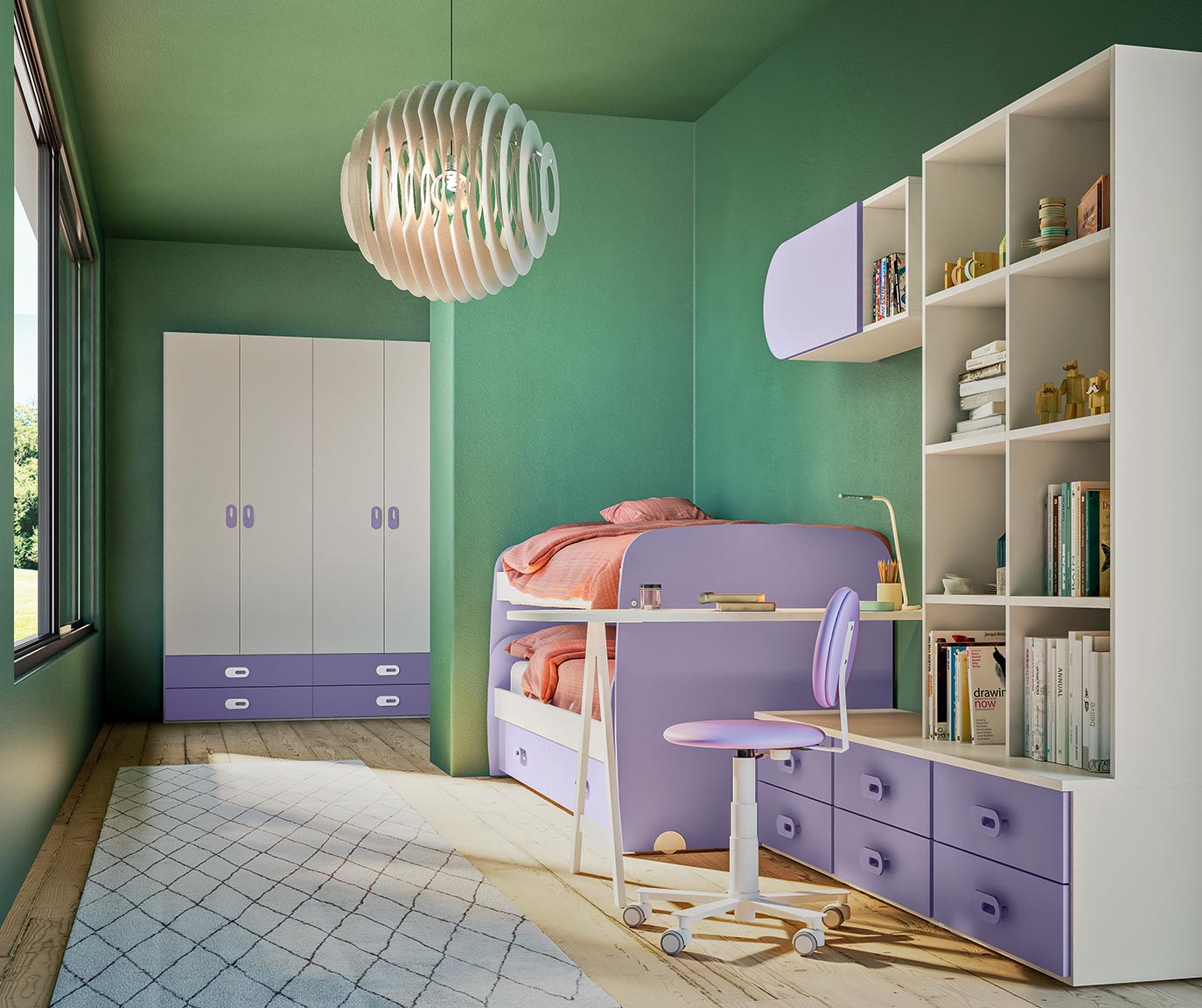 children's bedrooms with bunk beds and convertibles 3