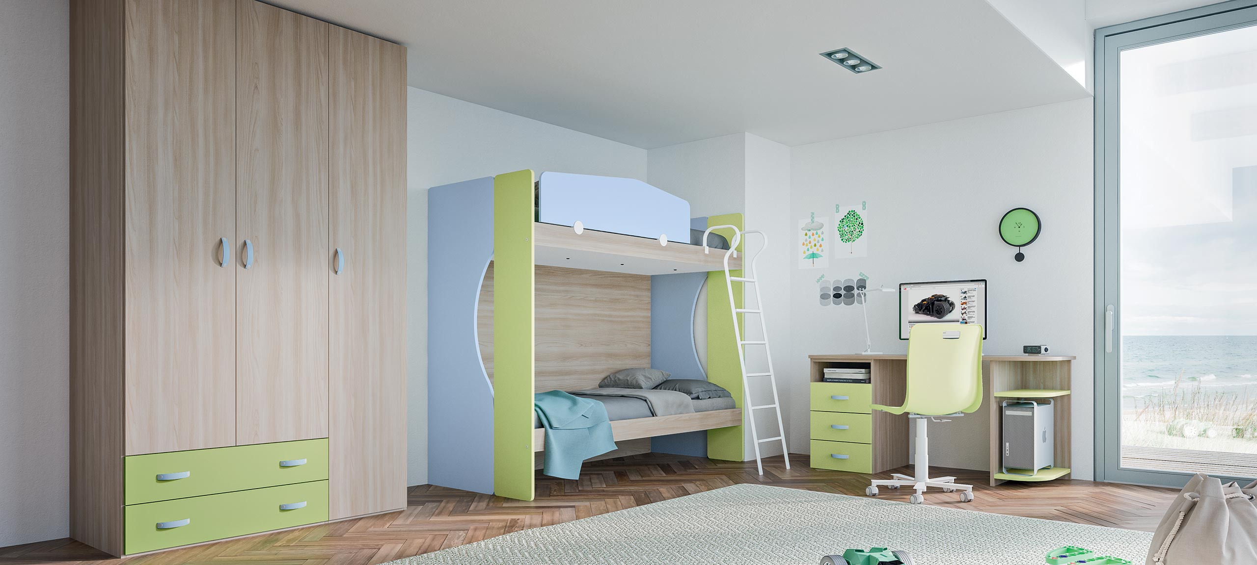 children's bedrooms with bunk beds and convertibles 4