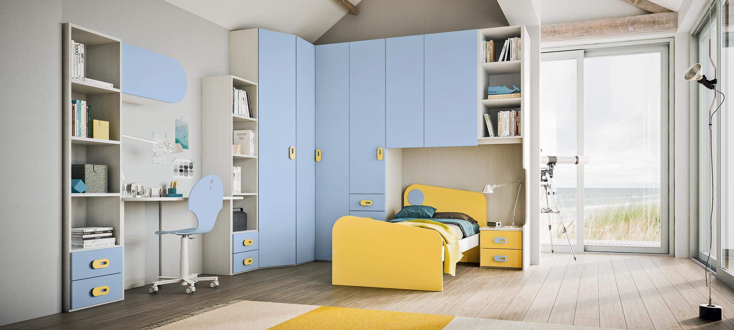 children's bedrooms with over-bed storage 4