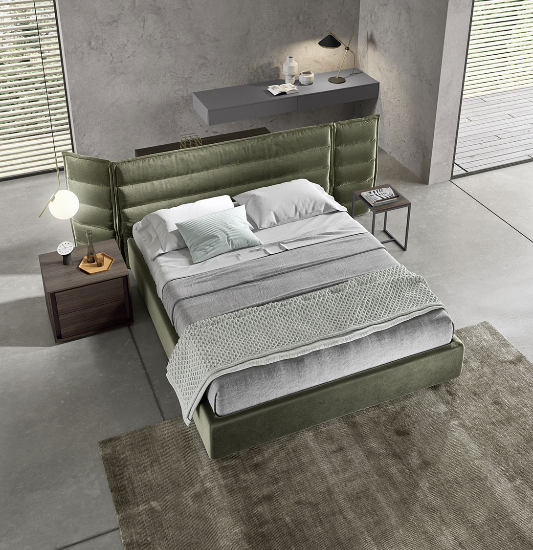 modern upholstered double bed 2