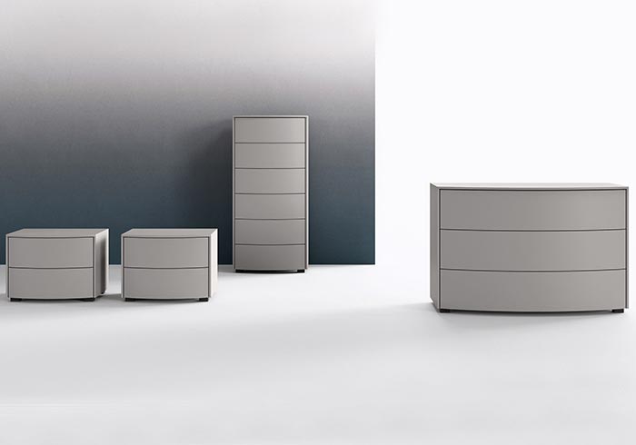 modern tenso bedsides, drawer units and chests of drawers