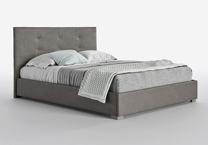 contemporary double bed with container | MAB Home Furniture
